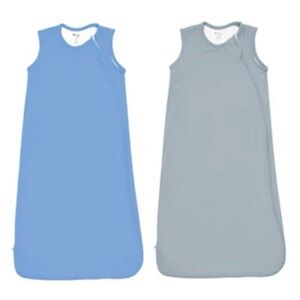 Kyte Baby Sleep Bag Bundle, Medium, 0.5 TOG, Periwinkle and Fog